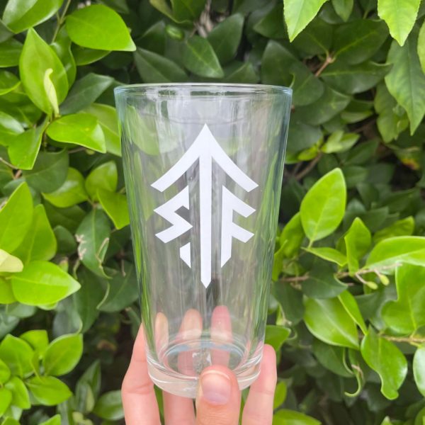 STF PINT GLASS